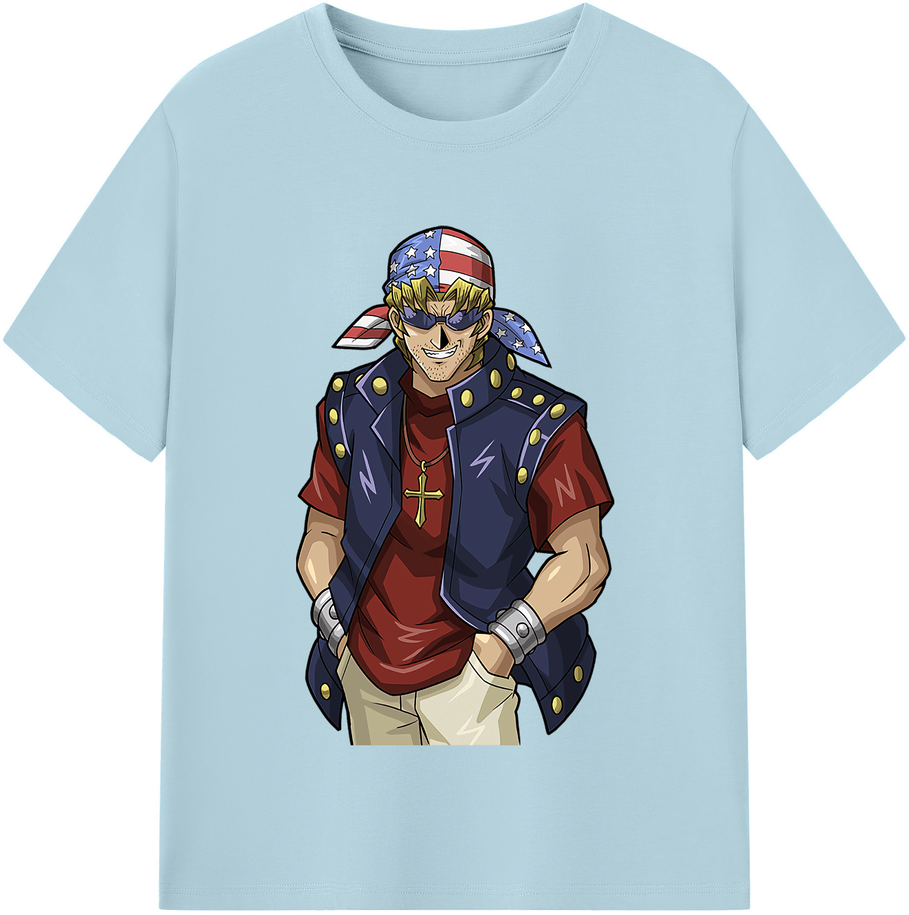 （画像用） 遊☆戯☆王 Yu-Gi-Oh! 綿100％半袖Tシャツ（フロントプリント）